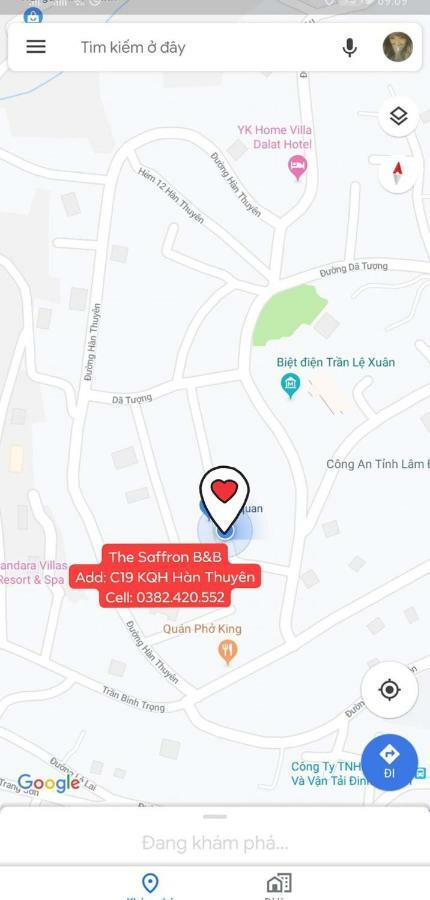 The Saffron - Nghe Tay Dalat Bed and Breakfast Exterior foto